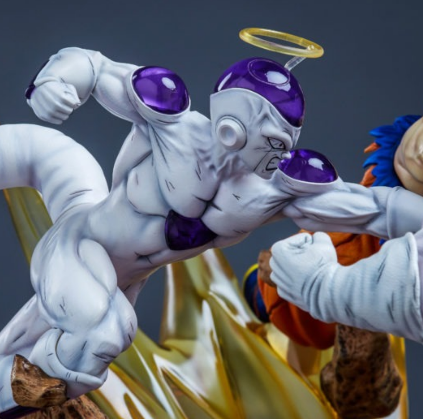 Jiren vs Goku and Freeza