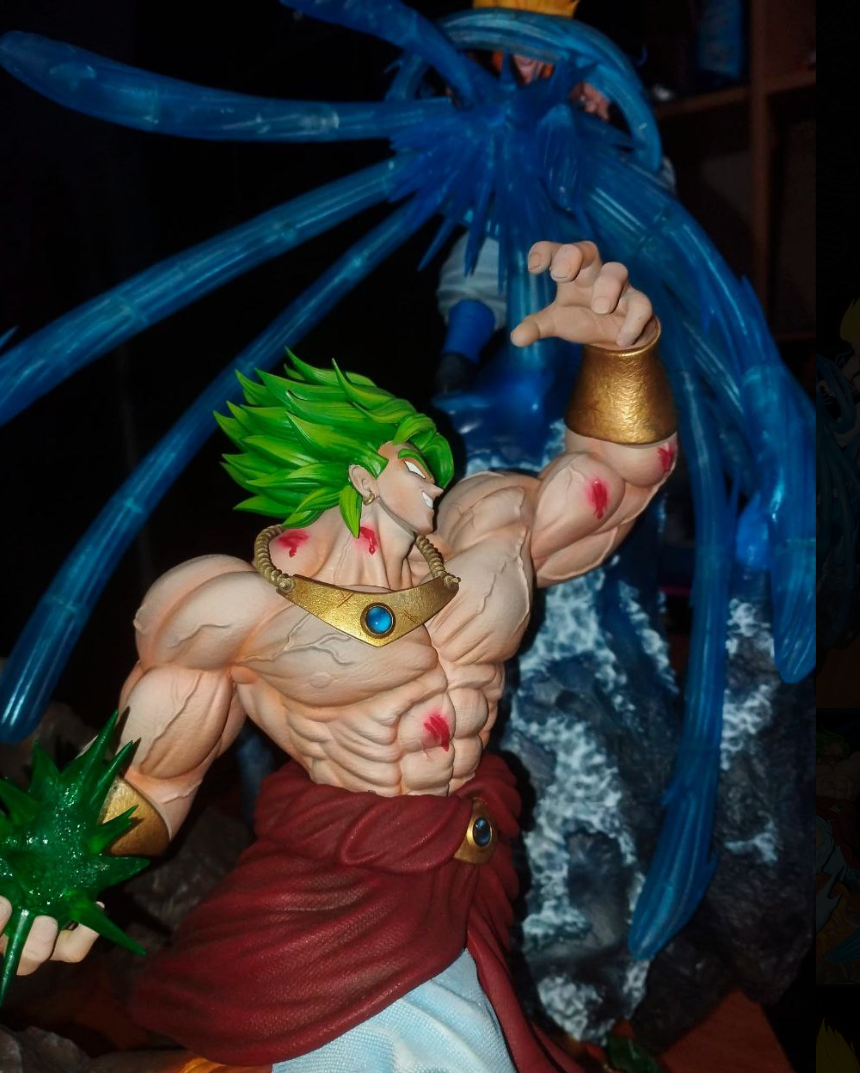 BROLY LEGENDARY AND GOGETA