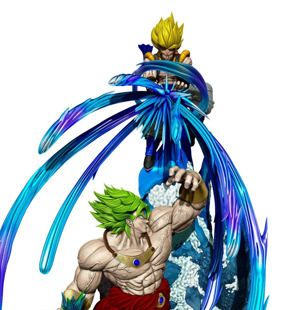 BROLY LEGENDARY AND GOGETA