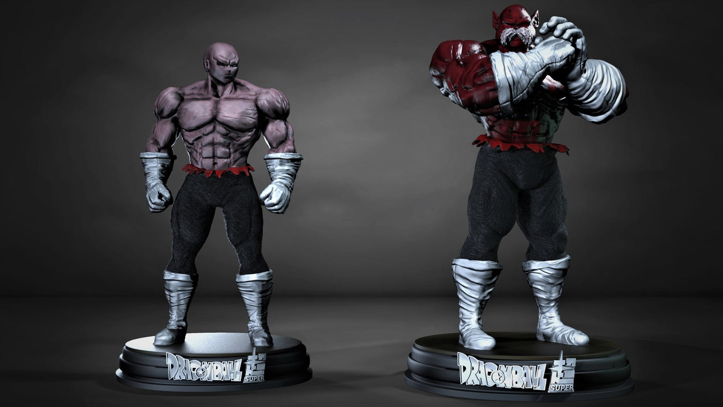 Jiren and Toppo Statue