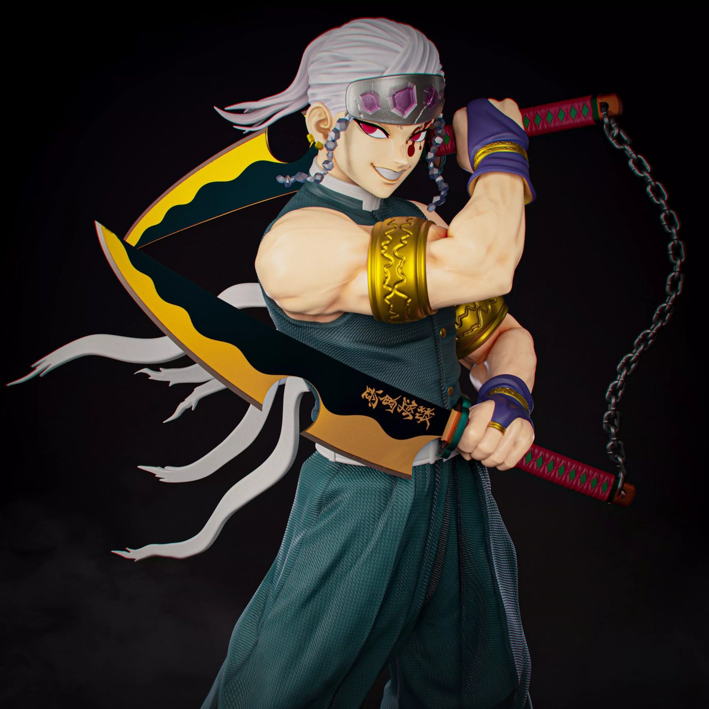 Tengen Uzui hashira Demon Slayer kimetsu no yaiba