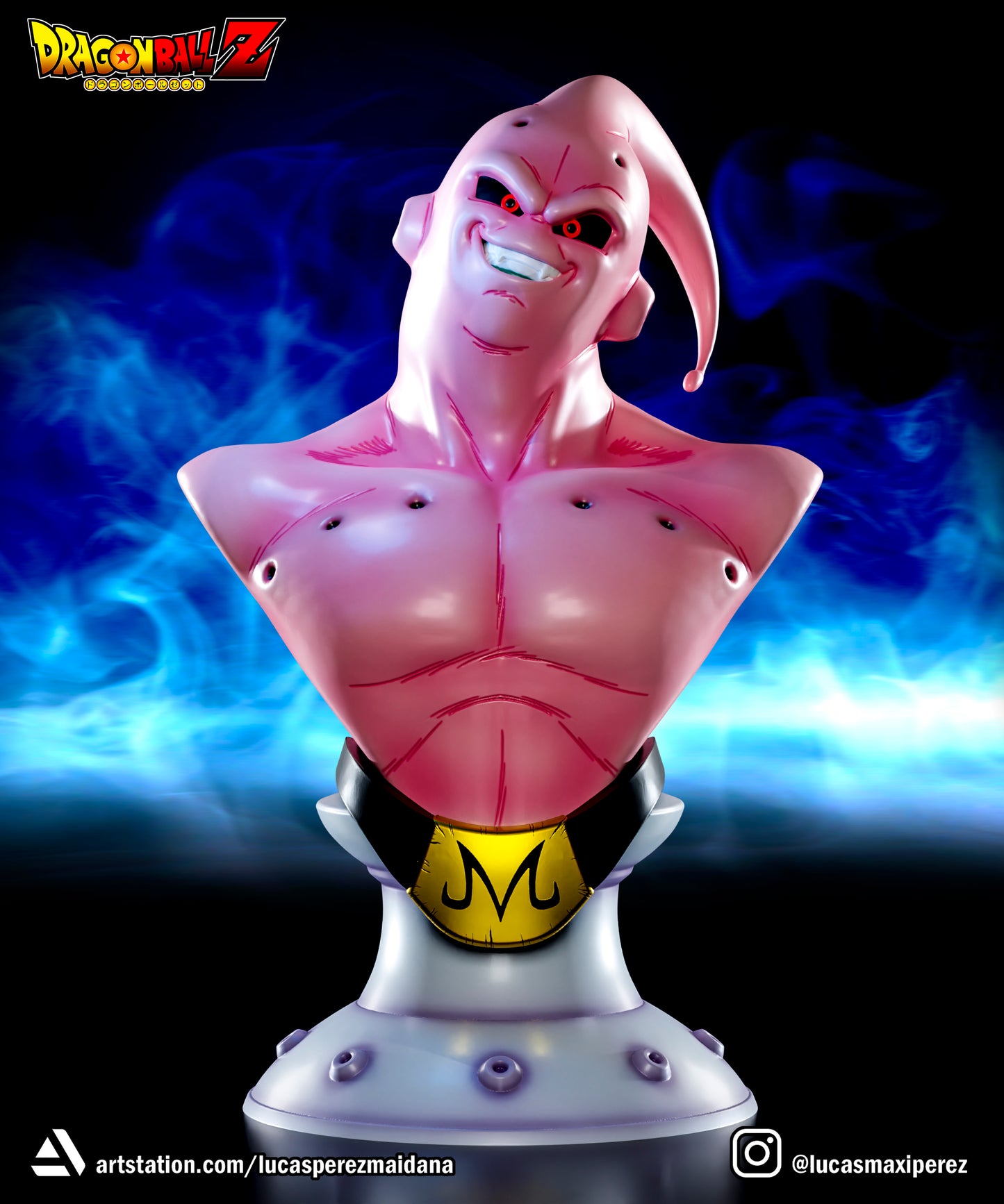 majin buu bust