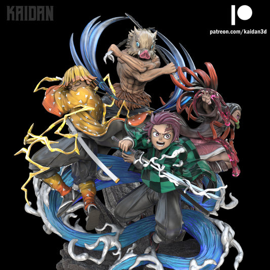 Demon Slayer Diorama
