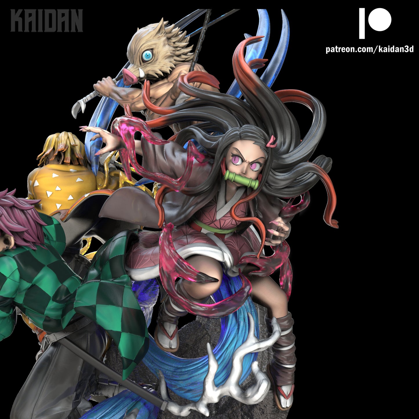 Demon Slayer Diorama
