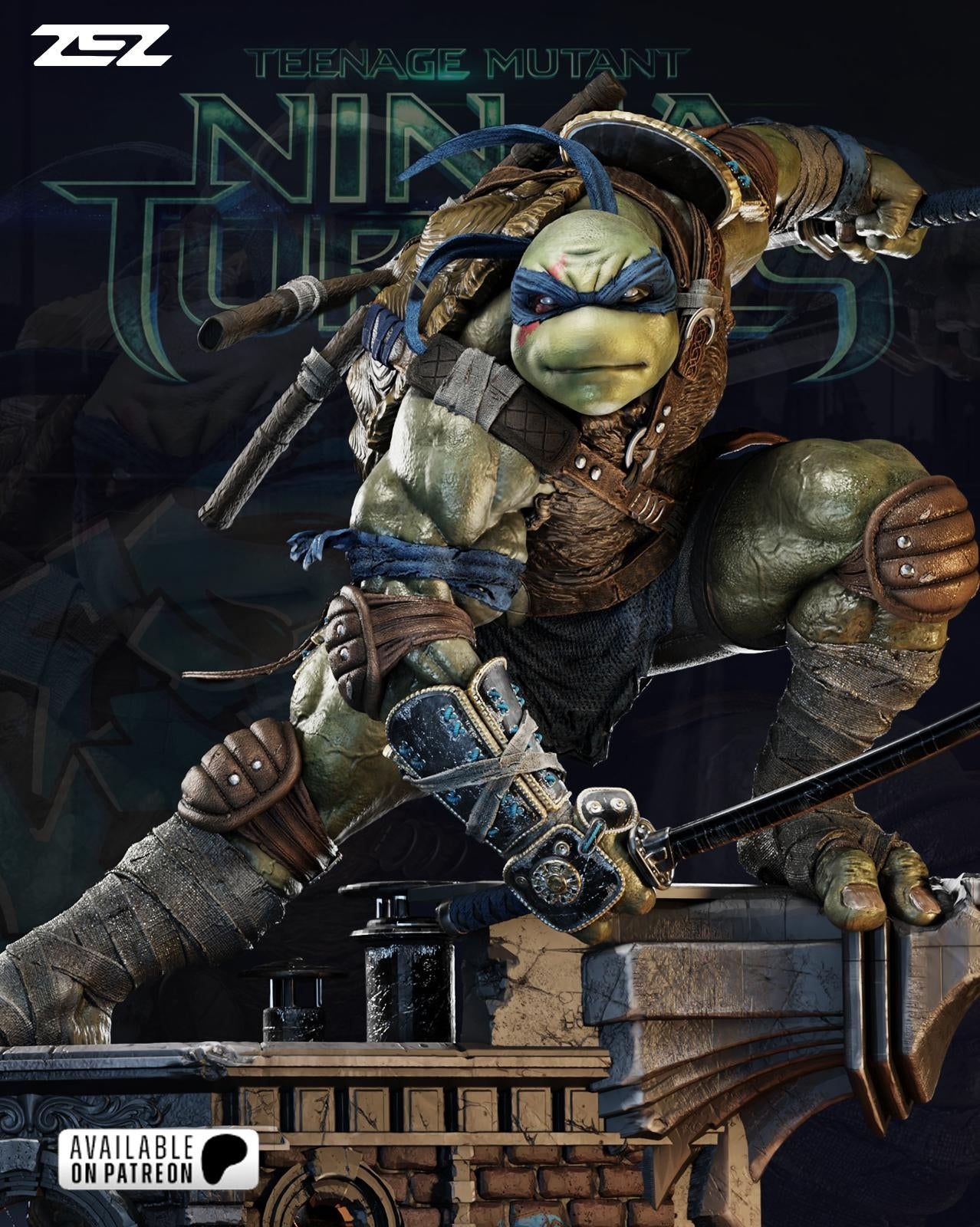 TORTUGAS NINJA LEONARDO