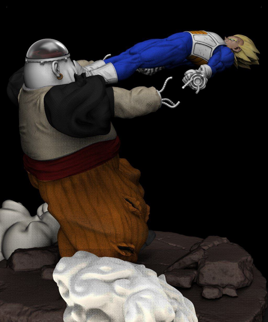 VEGETA VS ANDROIDE 19
