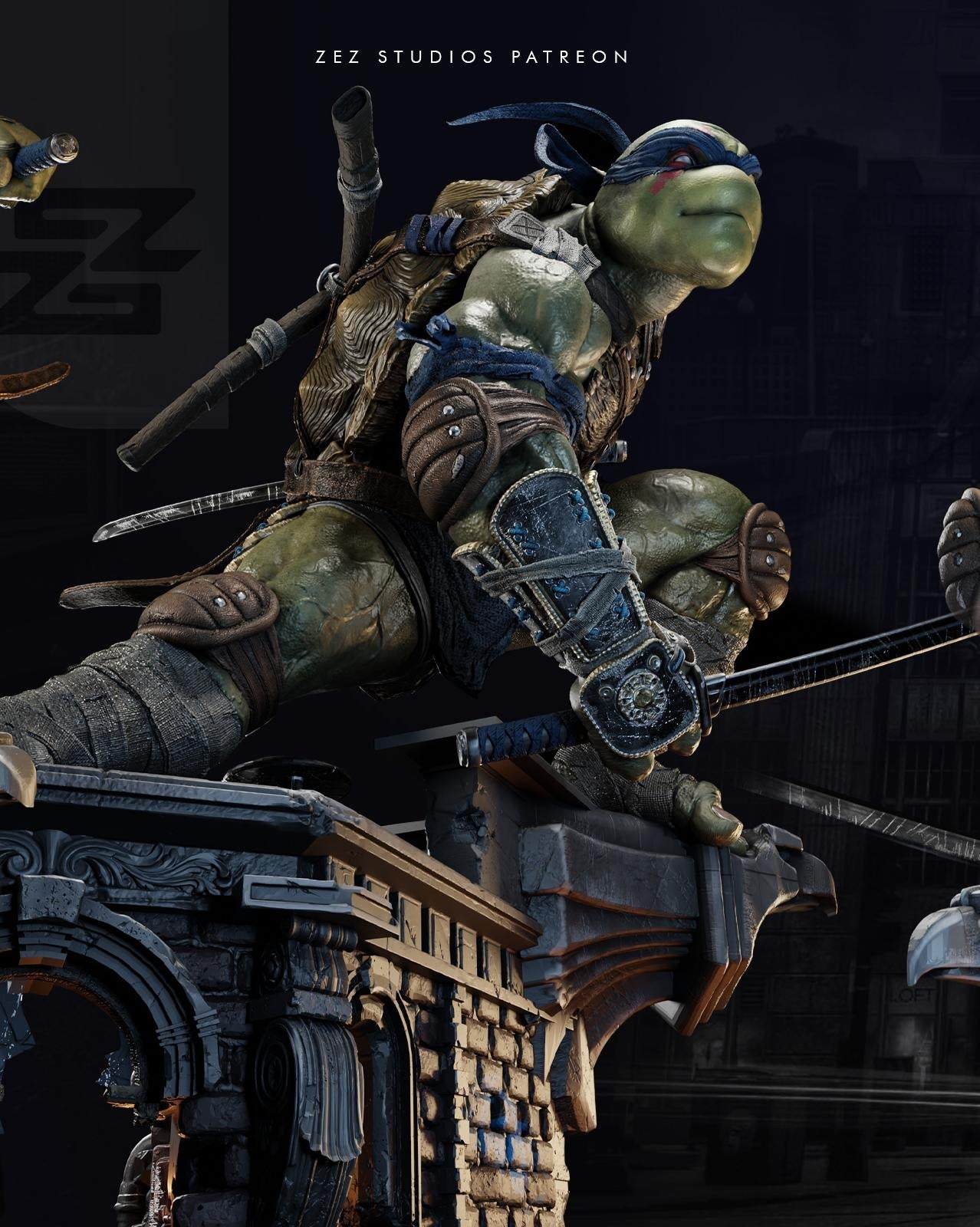 TORTUGAS NINJA LEONARDO
