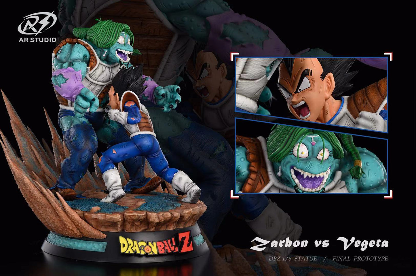 VEGETA VS ZARBON