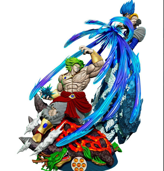 BROLY LEGENDARY AND GOGETA
