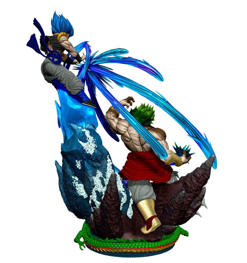 BROLY LEGENDARY AND GOGETA