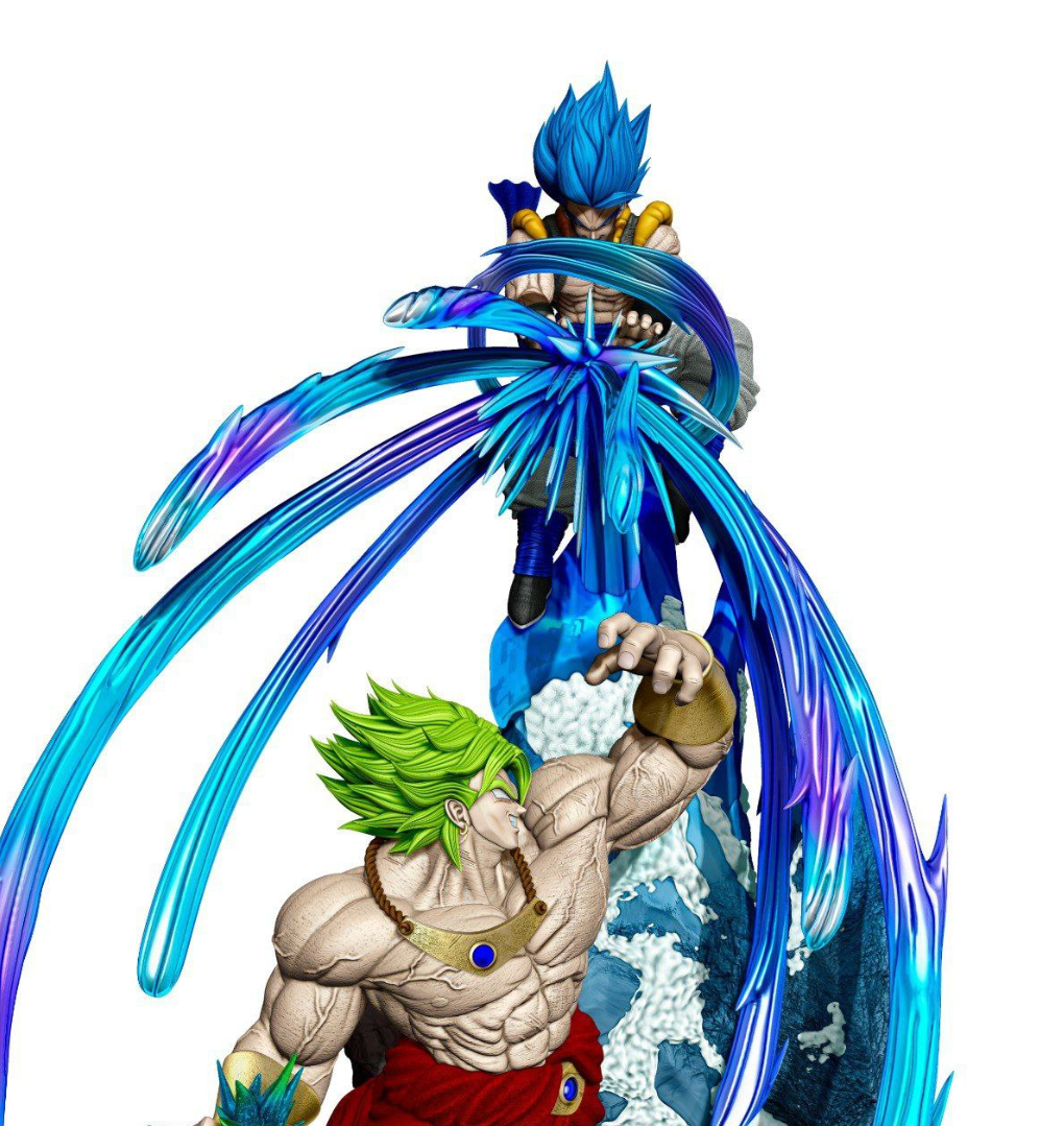 BROLY LEGENDARY AND GOGETA