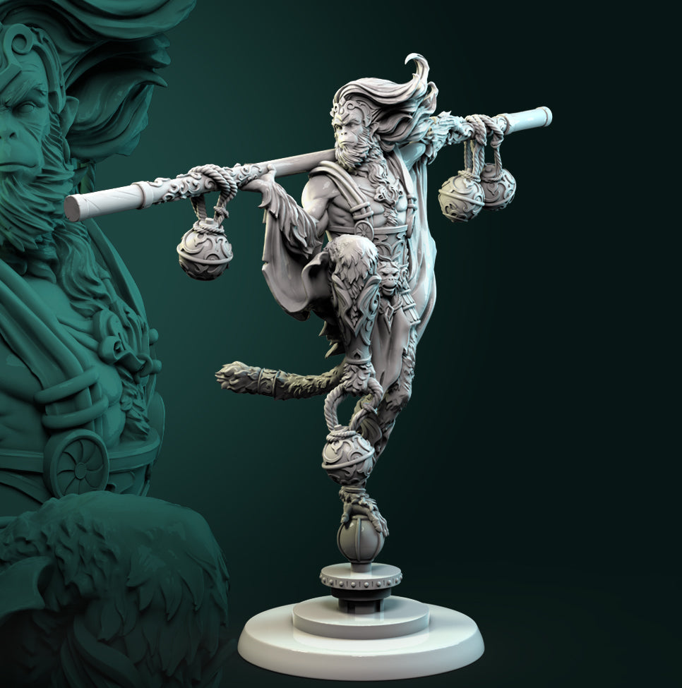 rey mono Garoto Warlord
