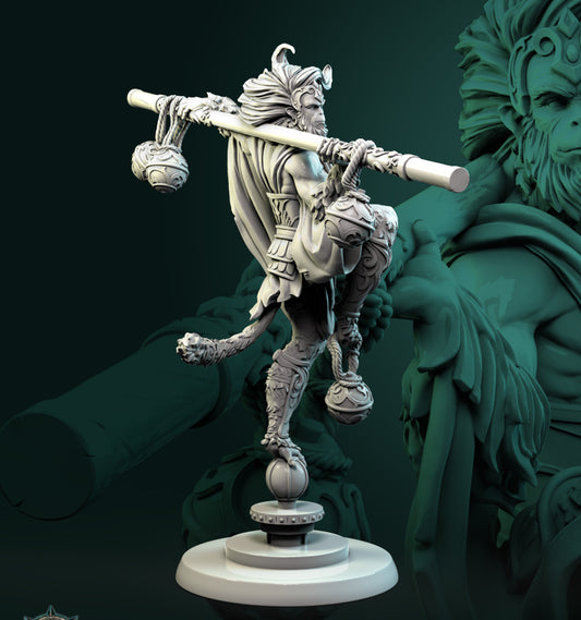 rey mono Garoto Warlord