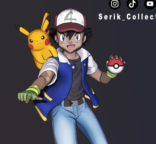 ASH KETCHUM SATOSHI
