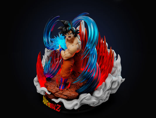 Goku Kaio-ken - Saga Saiyan