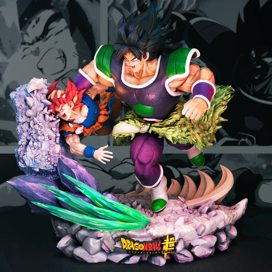 broly vs goku god