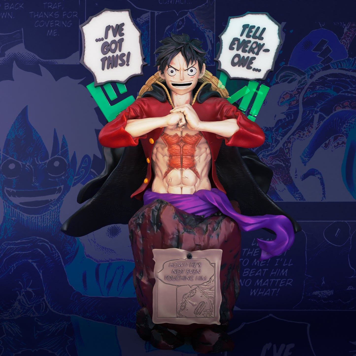 luffy bust one piece