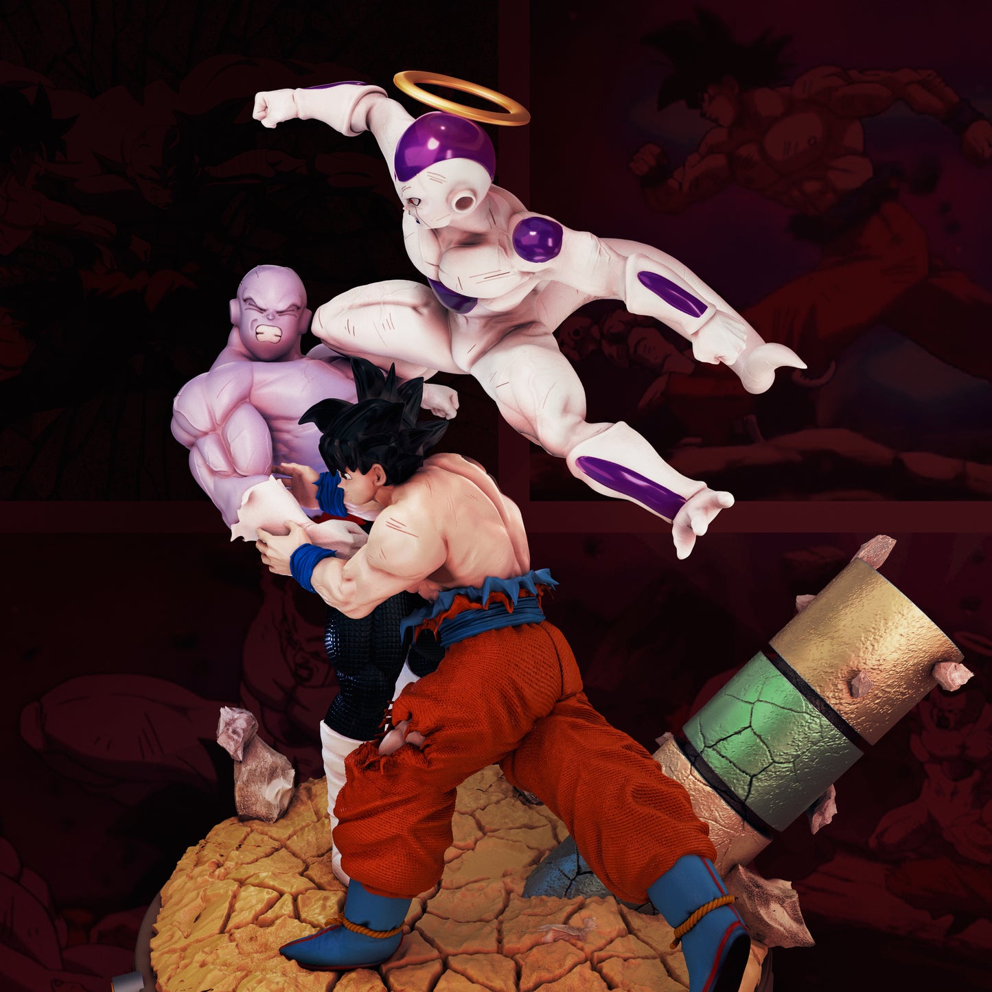 jiren vs goku freeza