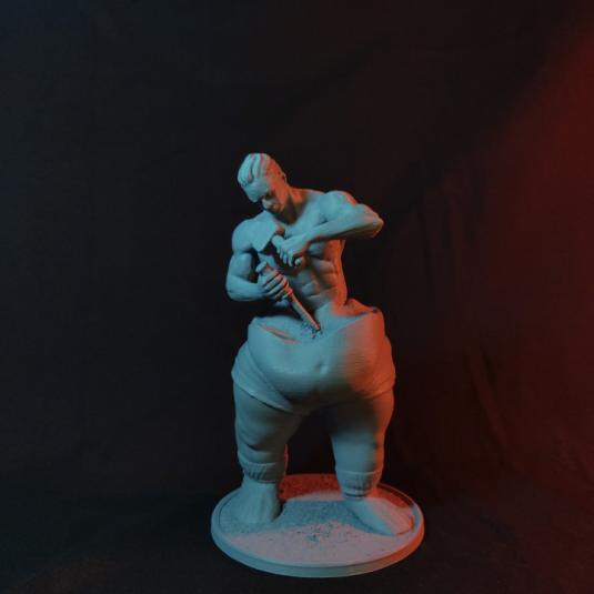 woman and man self sculpt body