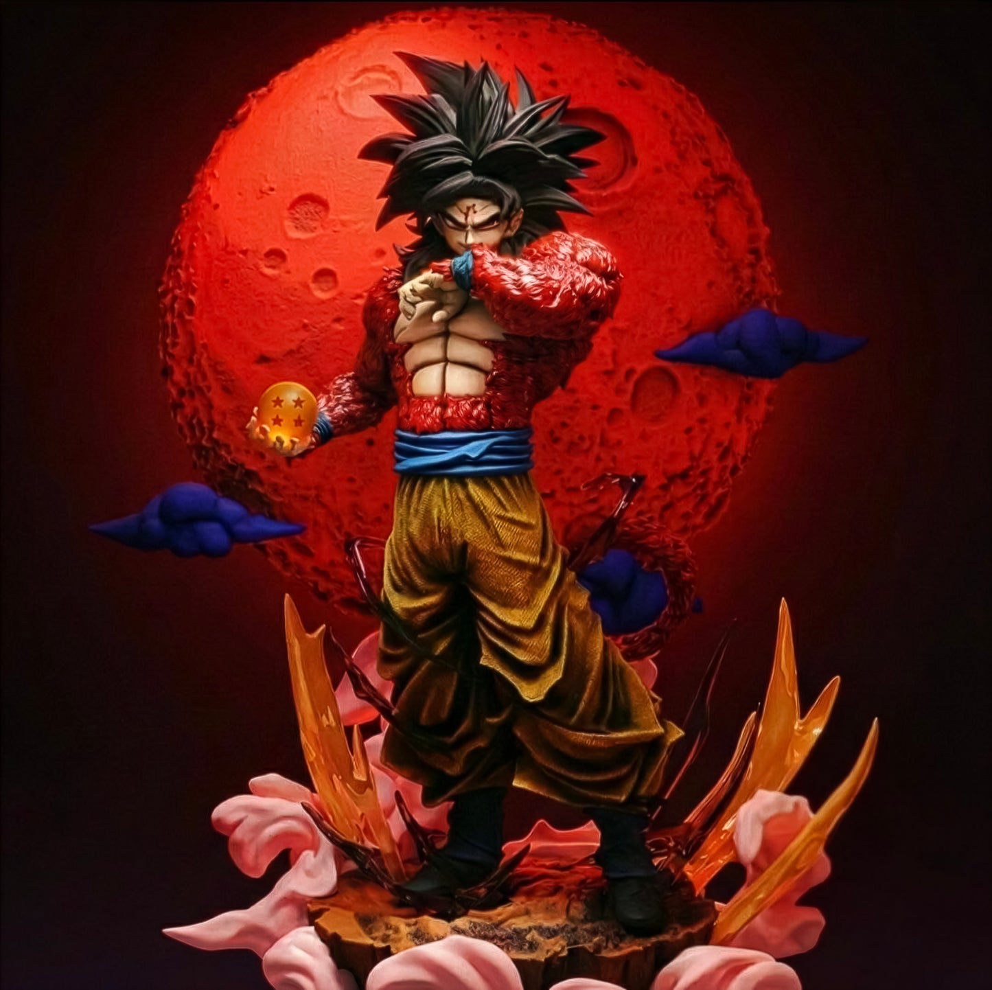 GOKU SSJ4 STL  (DIGITAL FILE)