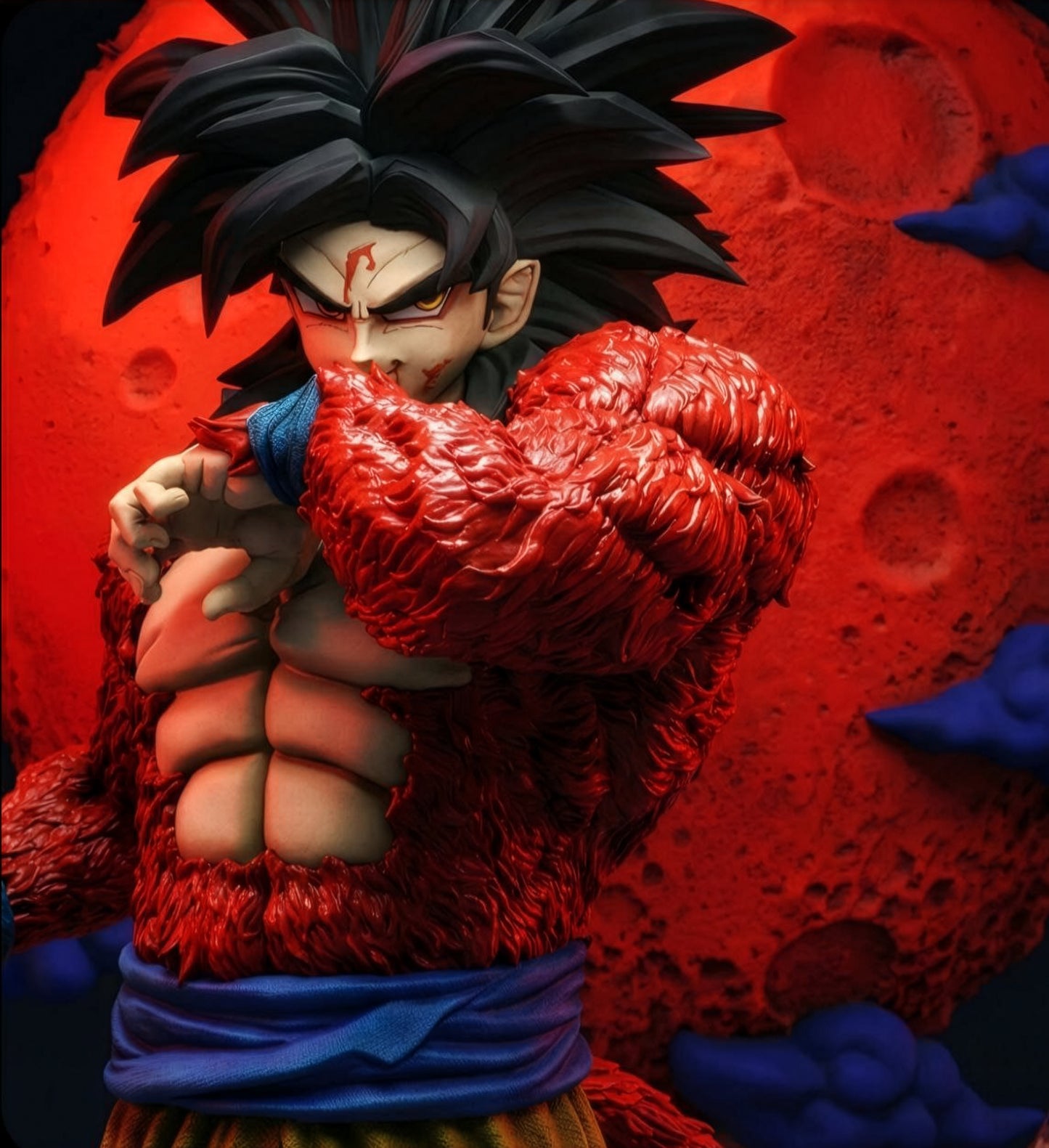 GOKU SSJ4 STL  (DIGITAL FILE)
