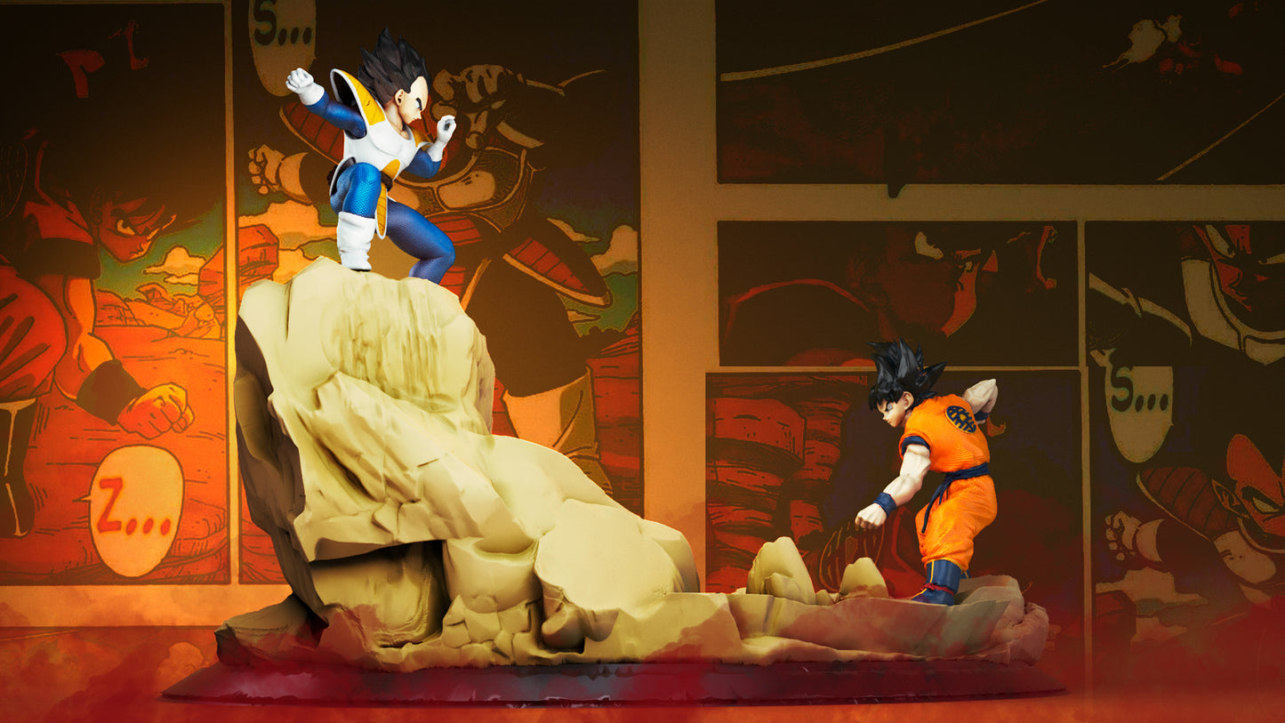 goku vs vegeta