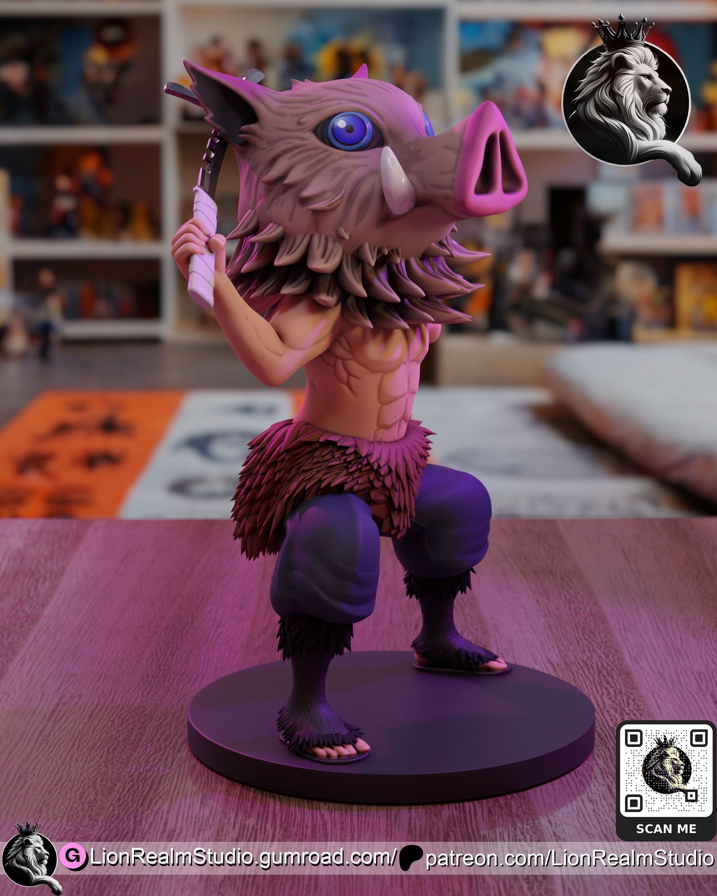 Inosuke Chibi - Demon Slayer